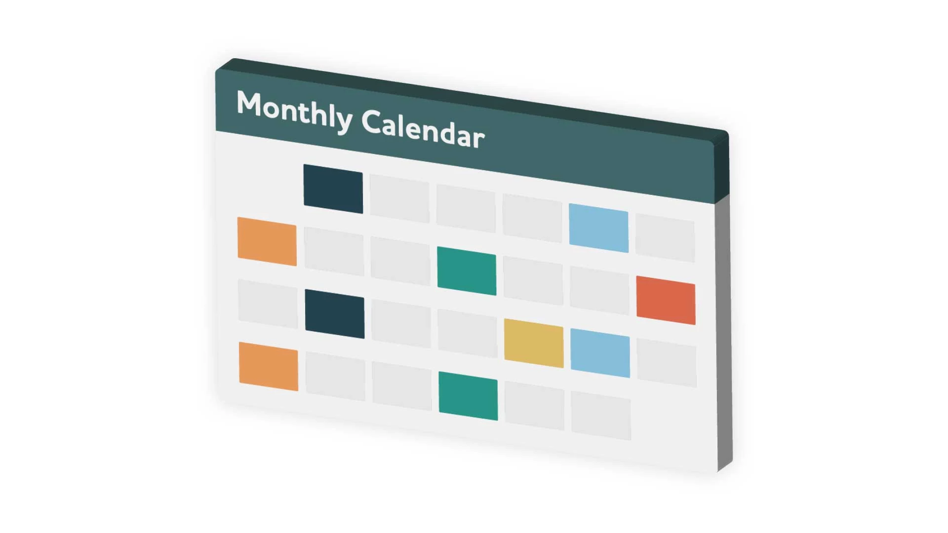 A cartoon monthly calendar image. PEP offers a supportive place to share what’s going on for individuals whose children or loved ones are in addiction.